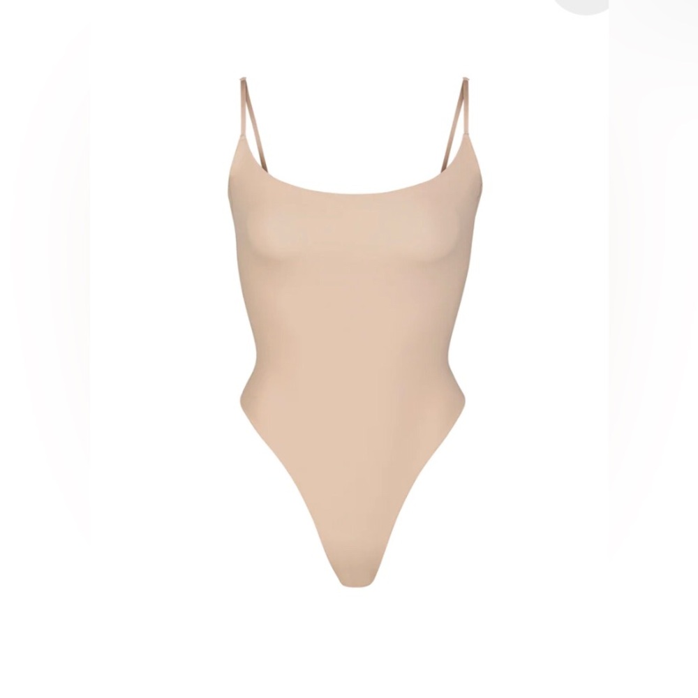 SKIMS Women's Fits Everybody Camisole Thong Bodysuit in Clay NWOT - 3X